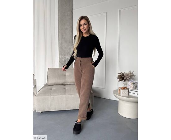 Фотография Женские стильные штаны БАТАЛ р.50-52 "ANNABELLE" купить недорого от прямого поставщика, изображение 6