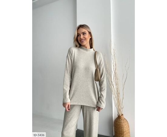 Фотография Женский стильный ангоровый костюм большие размеры р.50-52 (6цв) "ANNABELLE" купить недорого от прямого поставщика, изображение 3