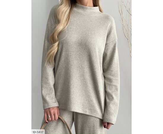 Фотография Женский стильный ангоровый костюм большие размеры р.50-52 (6цв) "ANNABELLE" купить недорого от прямого поставщика, изображение 2