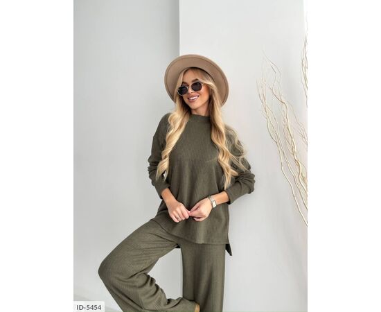 Фотография Женский стильный ангоровый костюм большие размеры р.50-52 (6цв) "ANNABELLE" купить недорого от прямого поставщика, изображение 7