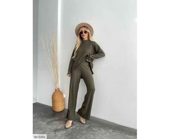 Фотография Женский стильный ангоровый костюм большие размеры р.50-52 (6цв) "ANNABELLE" купить недорого от прямого поставщика, изображение 9