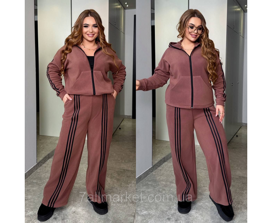 Костюм жіночий спортивний флісовий (42-60) "LADA" недорогий від прямого постачальника, зображення 2