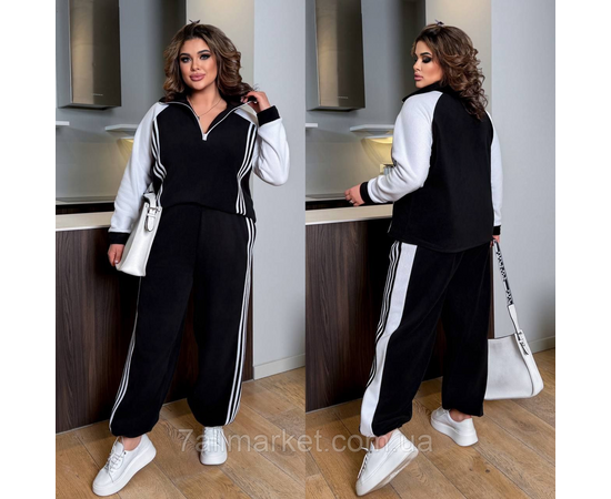 Костюм жіночий спортивний флісовий (42-60) "LADA" недорогий від прямого постачальника, зображення 2