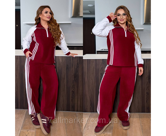 Костюм жіночий спортивний флісовий (42-60) "LADA" недорогий від прямого постачальника, зображення 2