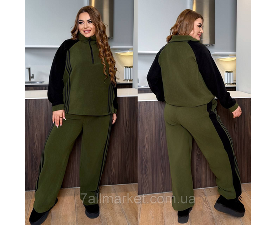 Костюм жіночий спортивний флісовий (42-60) "LADA" недорогий від прямого постачальника, зображення 3