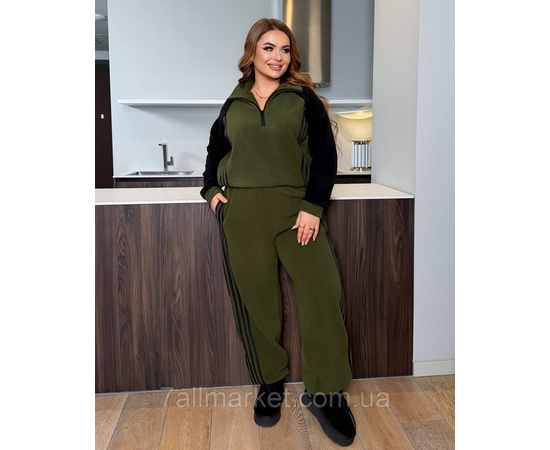 Костюм жіночий спортивний флісовий (42-60) "LADA" недорогий від прямого постачальника, зображення 2