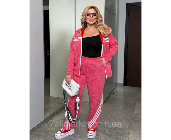 Костюм жіночий спортивний в'язання на трикотажі (46-60) "LADA" недорого від прямого постачальника, зображення 3