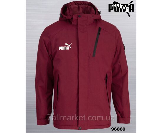 Фотография Куртка мужская демисезонная  Пума размеры 48-56 (4цв) "REMAIN" недорого от прямого поставщика, изображение 2