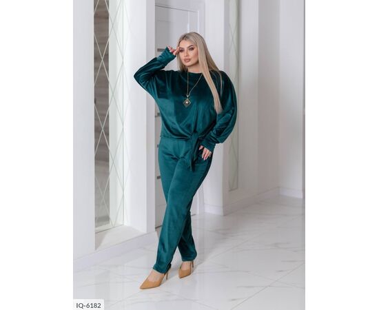 Фотография Костюм брючный женский большие размеры р.50-52;54-56;58-60;62-64 (4цв) "LETTI" купить недорого от прямого поставщика, изображение 7