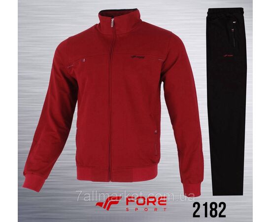 Спортивний чоловічий костюм на блискавці FORE розміри M-3XL (9 кв) "REMAIN" купити недорого від прямого постачальника, зображення 7