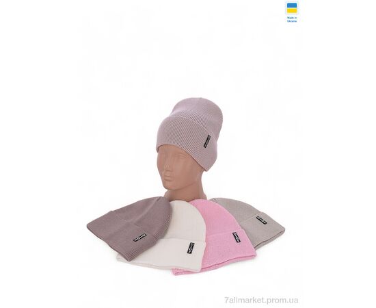 Шапка дитяча Весна/осінь SE003-8 mix (5 шт. р.сітка50-56) "Angelica" недорого оптом від прямого постачальника, зображення 2