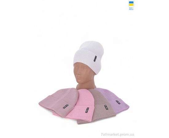 Шапка дитяча Весна/осінь SE003-9 mix (5 шт. р.сітка50-56) "Angelica" недорого оптом від прямого постачальника, зображення 2