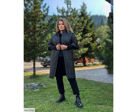 Фотография Женское пальто большого размера р.48;50;52;54;56;58;60;62;64;66;68 "VLADA" купить недорого от прямого поставщика, изображение 4