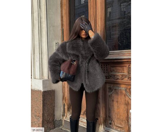 Шуба жіноча р.S;M;L (4кол.) "ANNVER" купити недорого від прямого постачальника, зображення 20