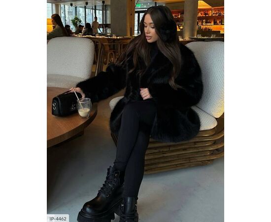 Шуба жіноча р.S;M;L (4кол.) "ANNVER" купити недорого від прямого постачальника, зображення 17