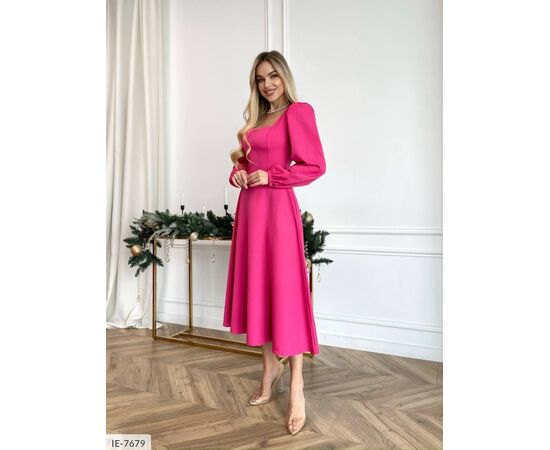 Фотография Платье женское р.42-44;46-48 (8цв) "ANNABELLE" купить недорого от прямого поставщика, изображение 30