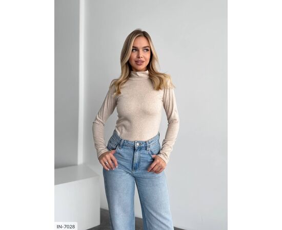 Фотография Женский гольф большого размера р.50-52 (5цв) "ANNABELLE" купить недорого от прямого поставщика, изображение 4