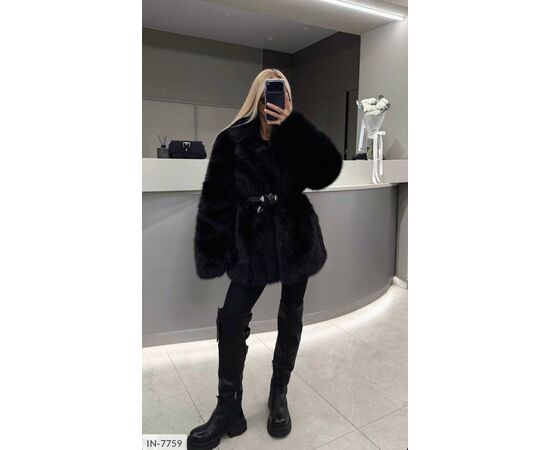 Шуба жіноча р.S;M;L "ANNVER" купити недорого від прямого постачальника, зображення 4