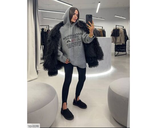 Шуба жіноча р.S-M;M-L (3кол.) "ANNVER" купити недорого від прямого постачальника, зображення 9