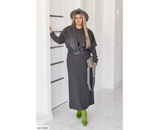 Жіночий спідничний костюм. р.50-52;58-60;62-64;54-56 "LETTI" купити недорого від прямого постачальника, зображення 18