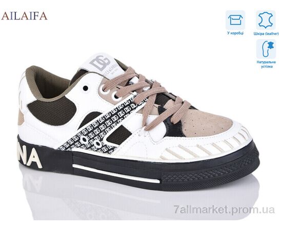 Кросівки жіночі модні Весна/осінь 7025 w.black (8 пар р.36-41) "Ailaifa" недорого оптом від прямого постачальника, зображення 2