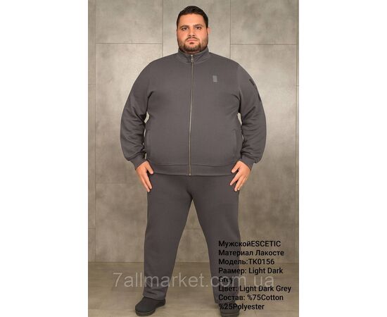 Фотография Спортивный мужской костюм ESCETIC батал  размеры 54-62 (3цв) "REMAIN" купить недорого от прямого поставщика, изображение 2