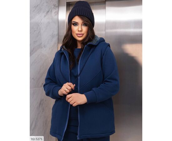 Жилетка жіноча БАТАЛ р.50-52;54-56;58-60 "VLADA" купити недорого від прямого постачальника, зображення 8