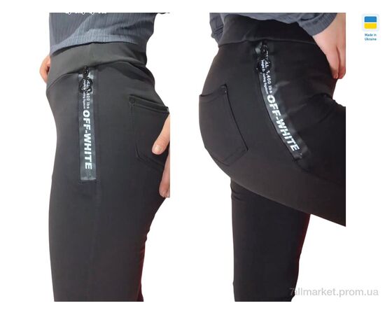 Фотография Лосинсы женские Весна/осень 5911 чорний (4 шт. р.сетка S-XL) "Margo" недорого оптом от прямого поставщика, изображение 2