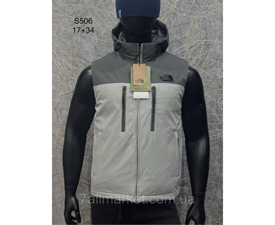 Жилетка чоловіча плащівка р-ри L-4XL (3 кв) "PROSTOMEN" недорого від прямого постачальника, зображення 3