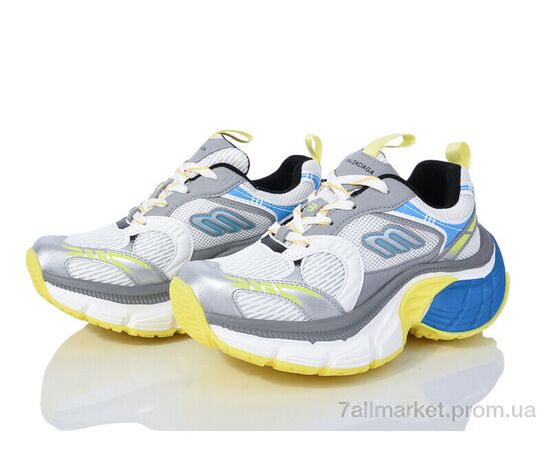 Фотография Кроссовки женские модные Весна/осень HD23(2566) blue (8 пар р.36-41) "Violeta" недорого оптом от прямого поставщика, изображение 2