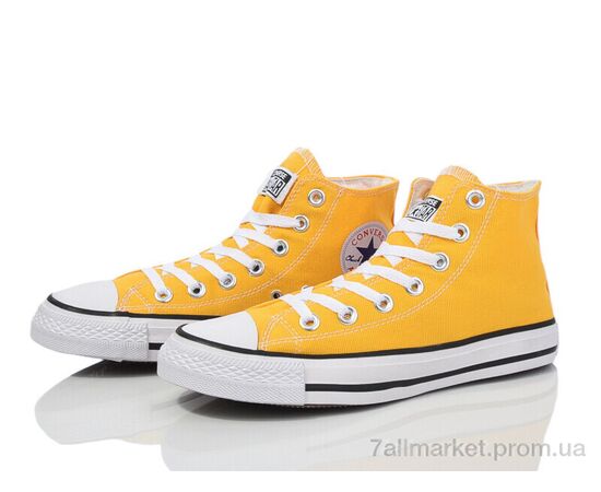 Кеди жіночі стильні Весна/осінь HD52-B602-4 yellow (8 пар р.36-41) "Violeta" недорого оптом від прямого постачальника, зображення 2