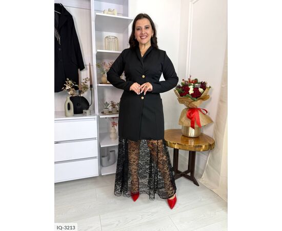 Фотография Костюм двойка женский большие размеры р.48-50;52-54;56-58;62-64 (2цв) "VLADA" купить недорого от прямого поставщика, изображение 7