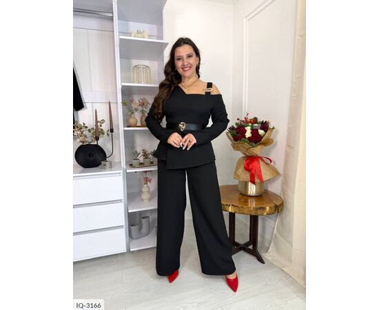 Фотография Костюм двойка женский большие размеры р.48-50;52-54;56-58;62-64;46-48;50-52;54-56;58-60 (3цв) "VLADA" купить недорого от прямого поставщика, изображение 20