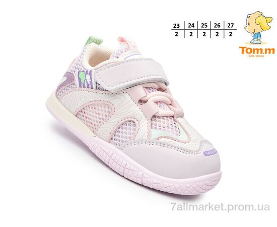 Фотография Кроссовки детские модные Весна/осень T51134A (10 пар р.23-27) "TOM.M" недорого оптом от прямого поставщика, изображение 2