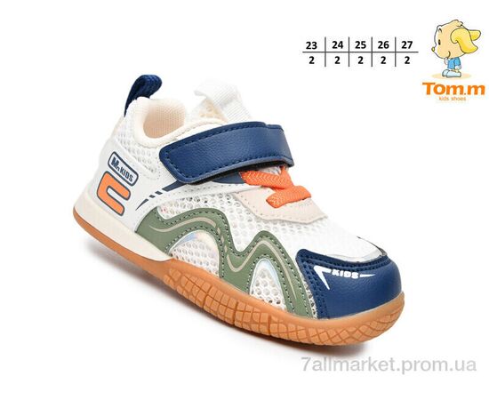 Фотография Кроссовки детские модные Весна/осень F51136C (10 пар р.23-27) "TOM.M" недорого оптом от прямого поставщика, изображение 2