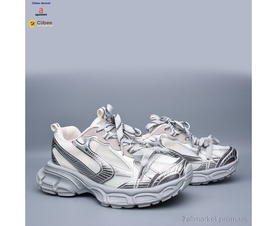 Фотография Кроссовки женские модные Весна/осень N603-T beige (3 пар р.38-40) "Clibee-Doremi" недорого оптом от прямого поставщика, изображение 2