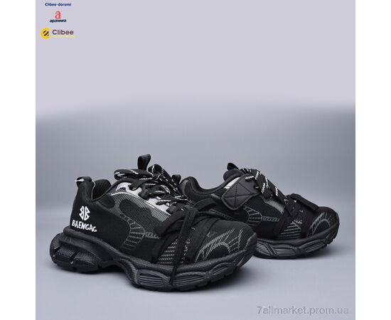 Фотография Кроссовки женские модные Весна/осень N92506-1 black (4 пар р.38-40) "Clibee-Doremi" недорого оптом от прямого поставщика, изображение 2