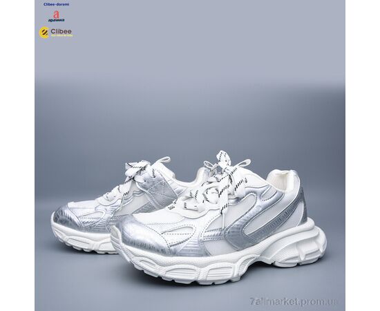 Фотография Кроссовки женские модные Весна/осень N1215-T white (3 пар р.38-40) "Clibee-Doremi" недорого оптом от прямого поставщика, изображение 2