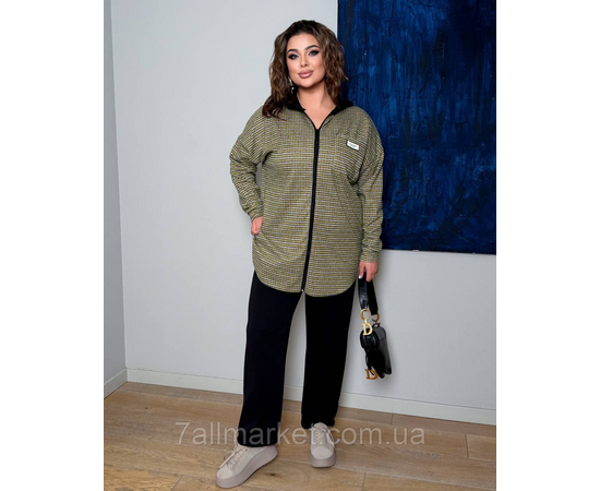 Костюм 2-ка жіночий прогулянковий комбінований (42-60) "LADA" недорого від прямого постачальника, зображення 3