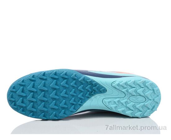 Футбольне взуття чоловічі Весна/осінь DIMB25653-1 cyan-orange (8 пар р.41-45) "Restime" недорого оптом від прямого постачальника, зображення 2