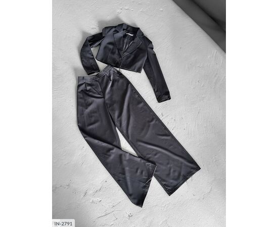 Фотография Костюм двойка женский пиджак и брюки р.S-M;M-L (4цв) "ANNVER" купить недорого от прямого поставщика, изображение 8