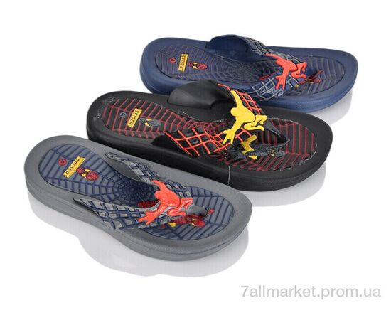 Фотография Шлепки детские летние Лето 1016 mix (24 пар р.30-35) "FG" недорого оптом от прямого поставщика, изображение 2