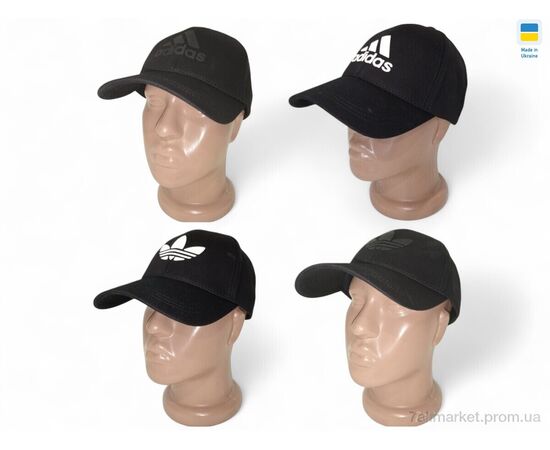 Кепка для чоловіків Літо 0135 mix (4 шт. р.сітка56-62) "Mabi" недорого оптом від прямого постачальника, зображення 2