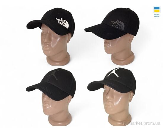 Кепка для чоловіків Літо 0136 mix (4 шт. р.сітка56-62) "Mabi" недорого оптом від прямого постачальника, зображення 2