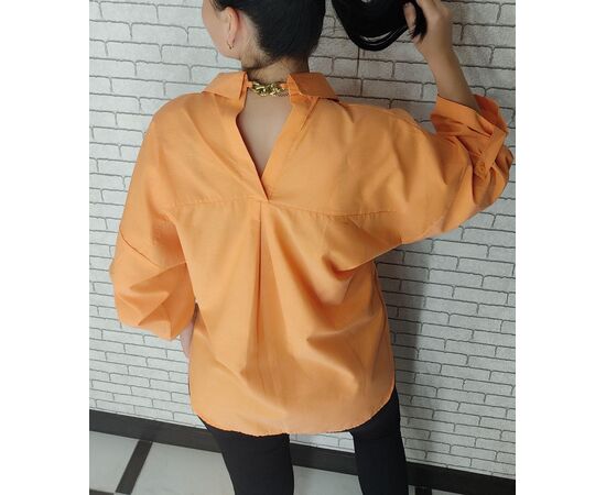 Сорочка жіноча 1995 orange р.36-44 "BAMBIN" недорого оптом від прямого постачальника, зображення 2
