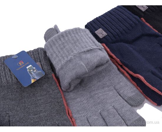 Фотография Перчатки мужские Весна/осень W10 чолов mix (12 шт. р.сетка 11-13) "TUZZI" недорого оптом от прямого поставщика, изображение 2