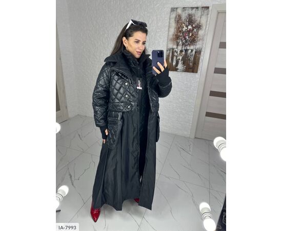 Фотография Верхняя одежда (жилет, куртка + юбка) р.54-56 "VLADA" купить недорого от прямого поставщика, изображение 4