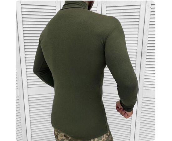 Фотография Гольф мужской 494 khaki р.S-3XL "Madoka" недорого оптом от прямого поставщика, изображение 2