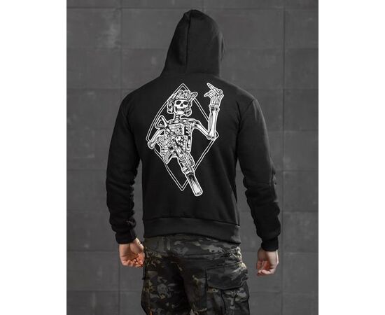 Фотография Худи мужской 598 black р.48-54 "Madoka" недорого оптом от прямого поставщика, изображение 2