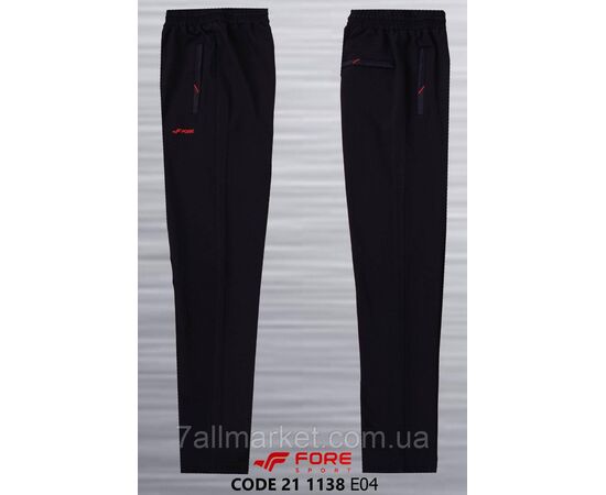 Спортивні штани чоловічі прямі FORE Супер батал р-ри 6XL-9XL (2кв) "REMAIN" недорого від прямого постачальника, зображення 2